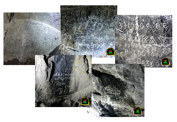 Hulluch Subway -  WW2 Graffiti